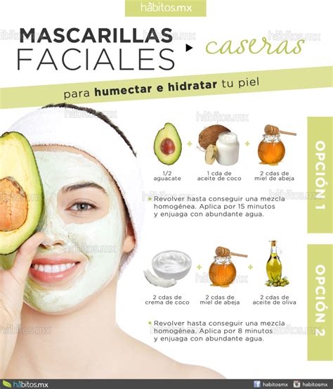 recetas de mascarillas para la cara